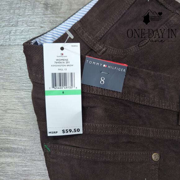 Tommy Hilfiger Corduroy Mini Skirt Size 8 - Picture 3 of 6